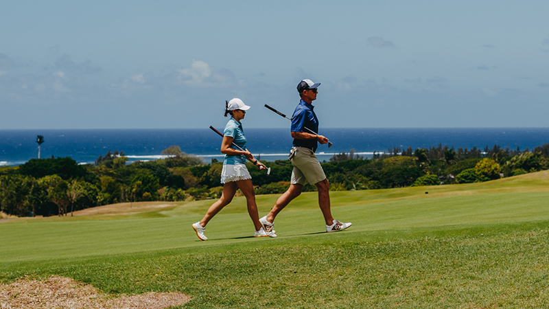 Parcours de golf Le Château à Heritage Villas Valriche, île Maurice